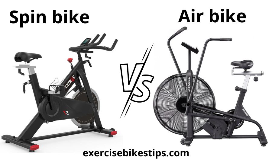 Spin bike vs. air bike: best helpful guide & benefits | cons
