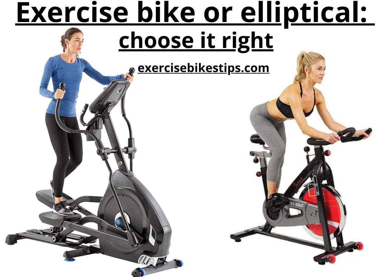 Exercise bike or elliptical: the best guide 2023