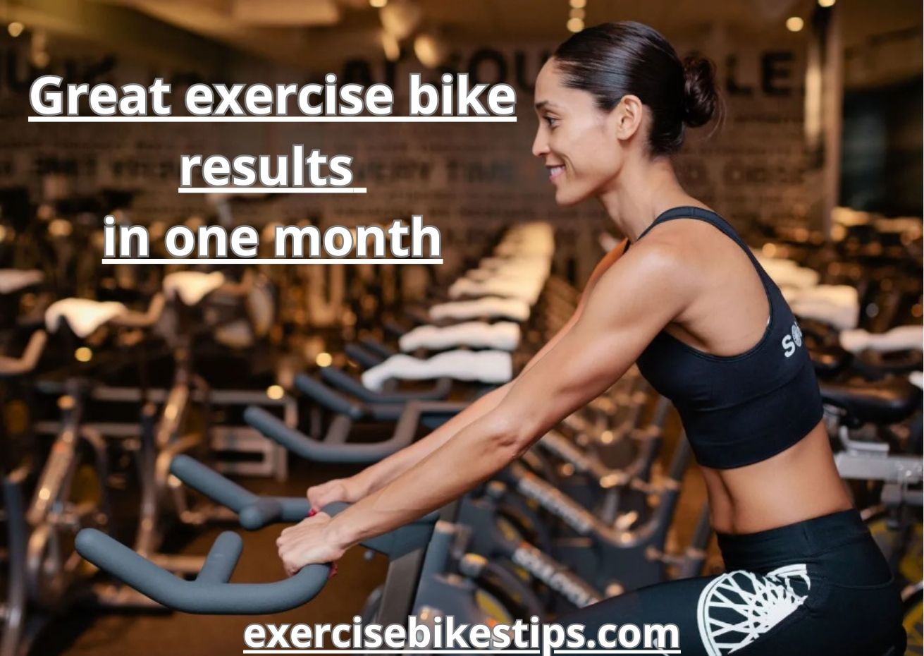How to achieve the best exercise bike results in 1 month